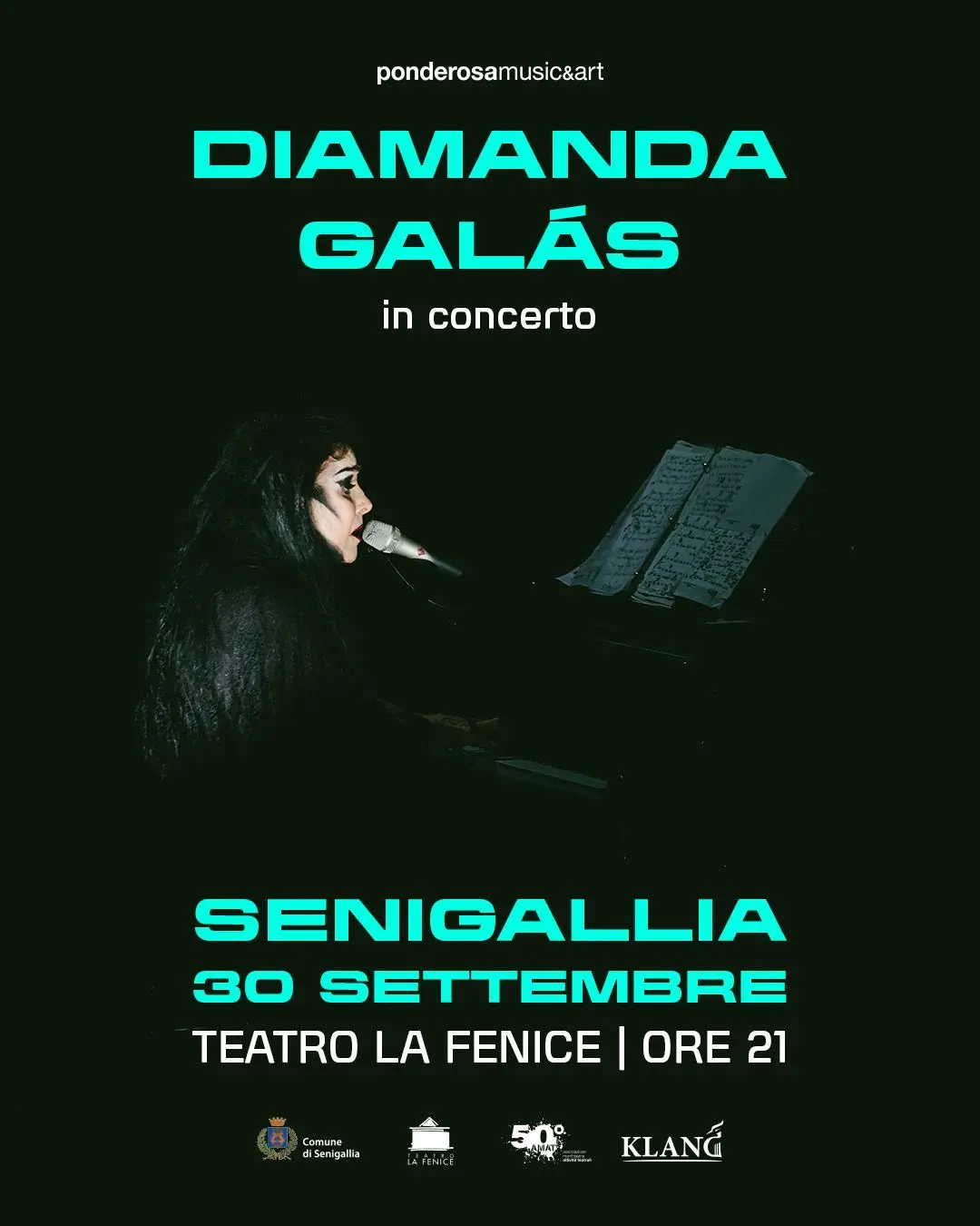 Diamanda Galás | 30 September, 2026 | Senigallia, Italy